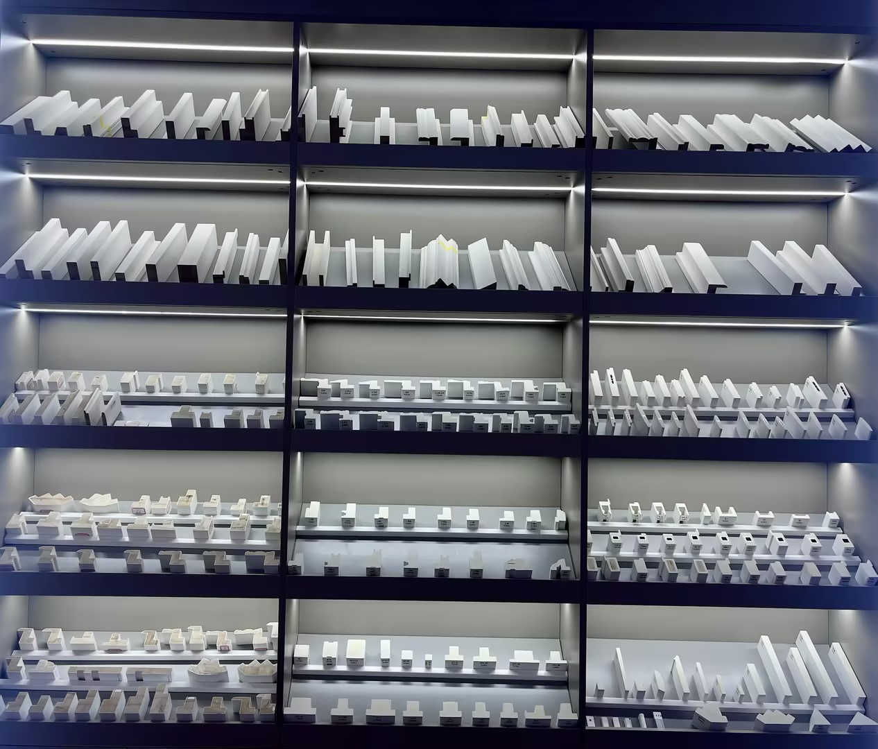 Enda 200+ PVC shutter components